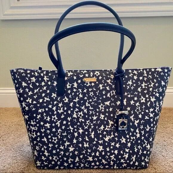 kate spade Handbags - Kate Spade NY Blue Stargazer Jules Brightwater Drive Tote NWOT $295 Huge